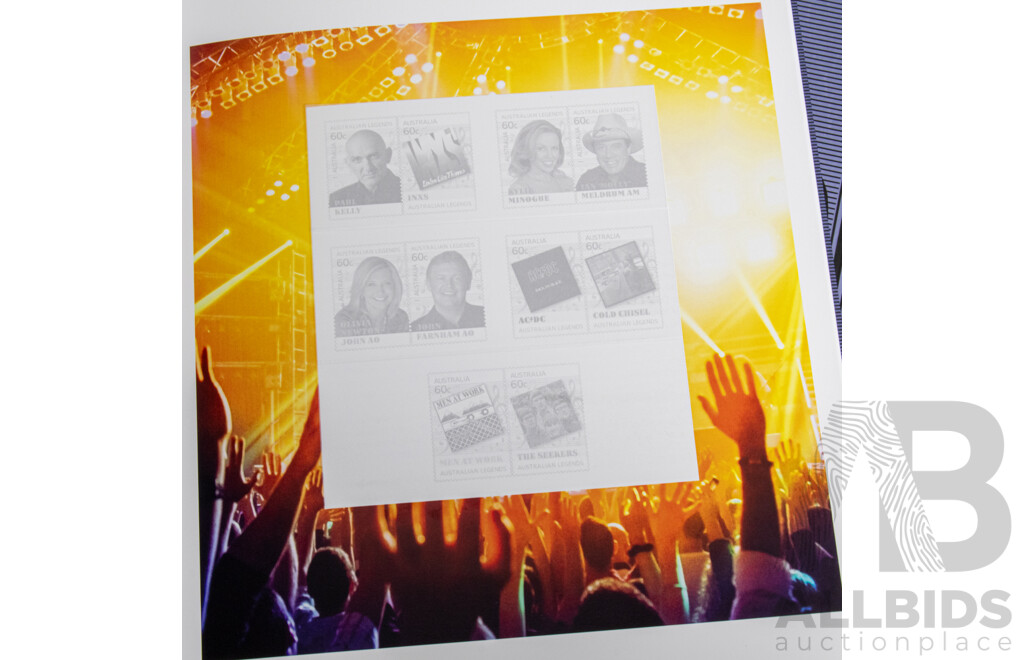 Australian 2013 Annual Stamp Album - Face Value $105