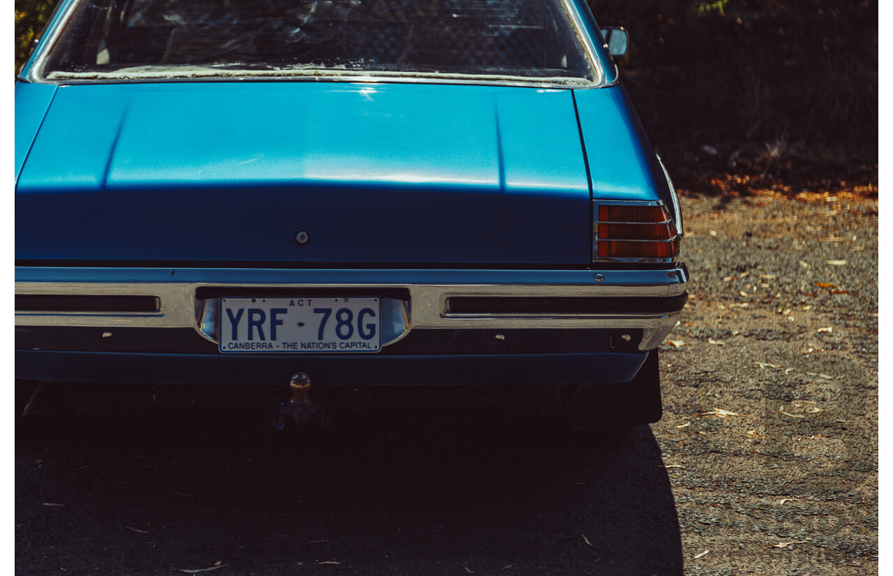 10/1976 Holden Kingswood 50th Anniversary HX 4d Sedan Deauville Blue Metallic 3.3L