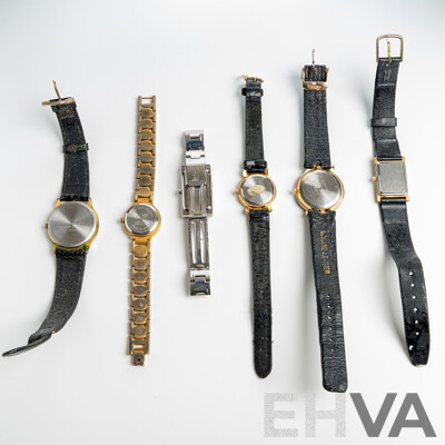 Collection of Ladies Vintage Dress Watches (6) Including Alto, Viga, Trophy, Pierre Lous & Monte Carlo