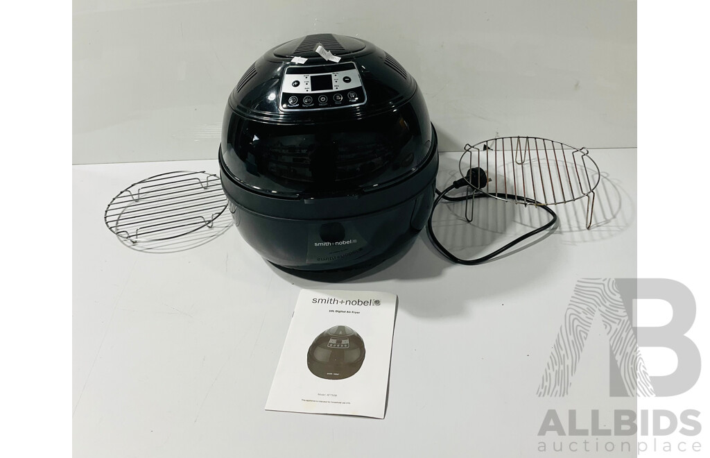 Smith+nobel 10L Digital Air Fryer Including Manual