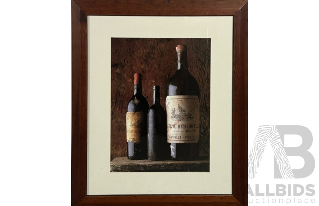 Trio of Framed Wine Connoisseur Colour Prints, 57 x 48 cm (frames) (3)