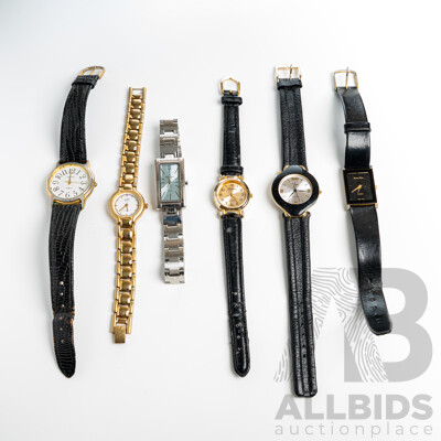 Collection of Ladies Vintage Dress Watches (6) Including Alto, Viga, Trophy, Pierre Lous & Monte Carlo + 'image'