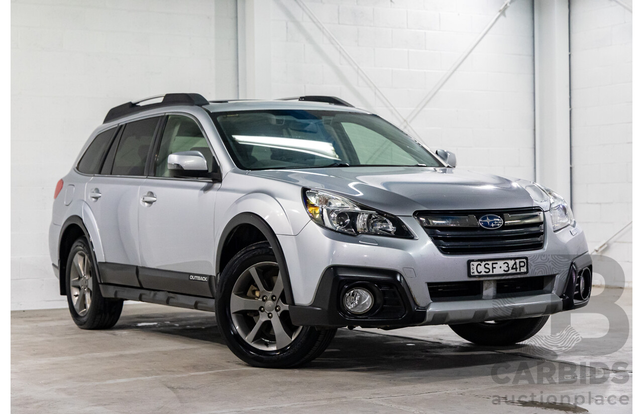 5/2014 Subaru Outback 3.6R Premium MY14 4d Wagon Ice Silver Metallic 3.6L