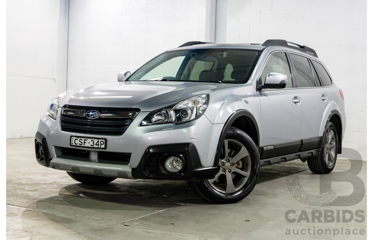 5/2014 Subaru Outback 3.6R Premium MY14 4d Wagon Ice Silver Metallic 3.6L