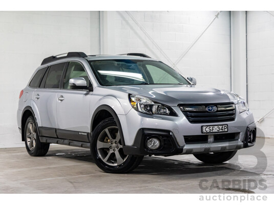 5/2014 Subaru Outback 3.6R Premium MY14 4d Wagon Ice Silver Metallic 3.6L