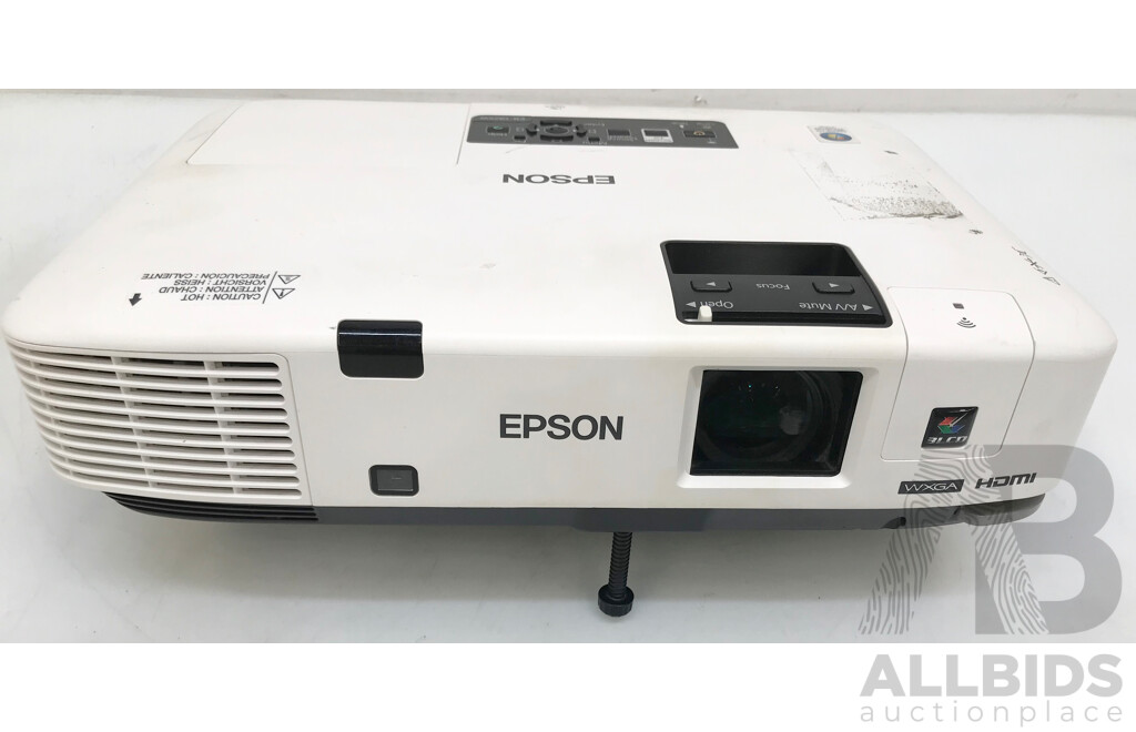 Epson (H314B) 2700 Lumens LCD Projector