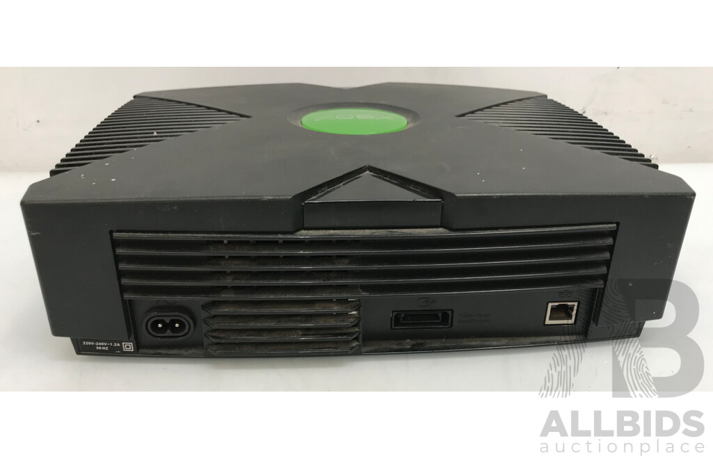 Microsoft Original XBox Gaming Console with Controllers