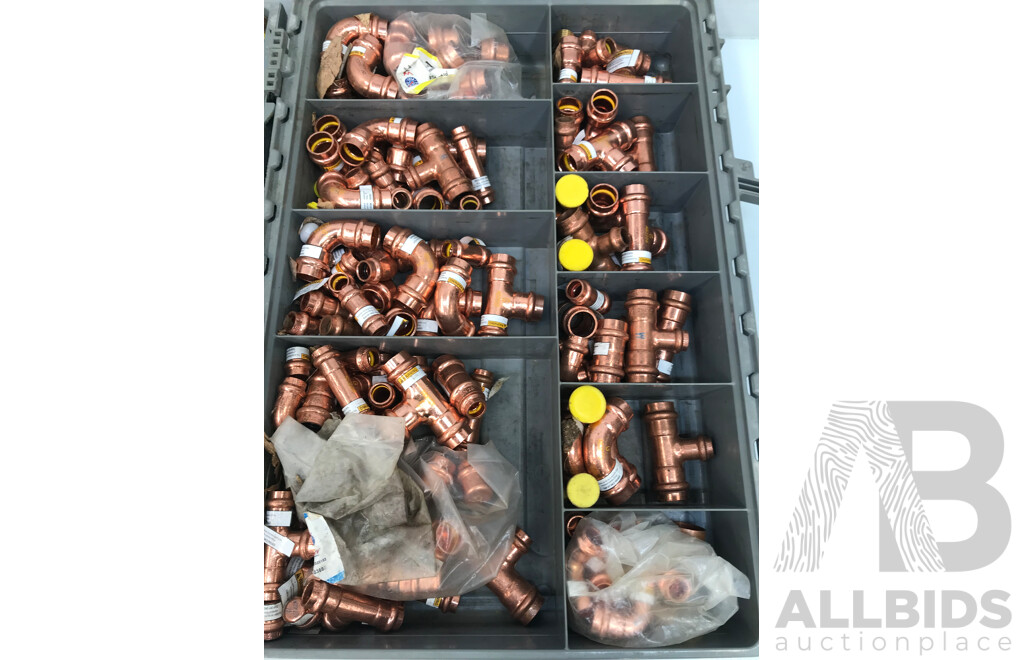 Copper Fittings with Hard Case