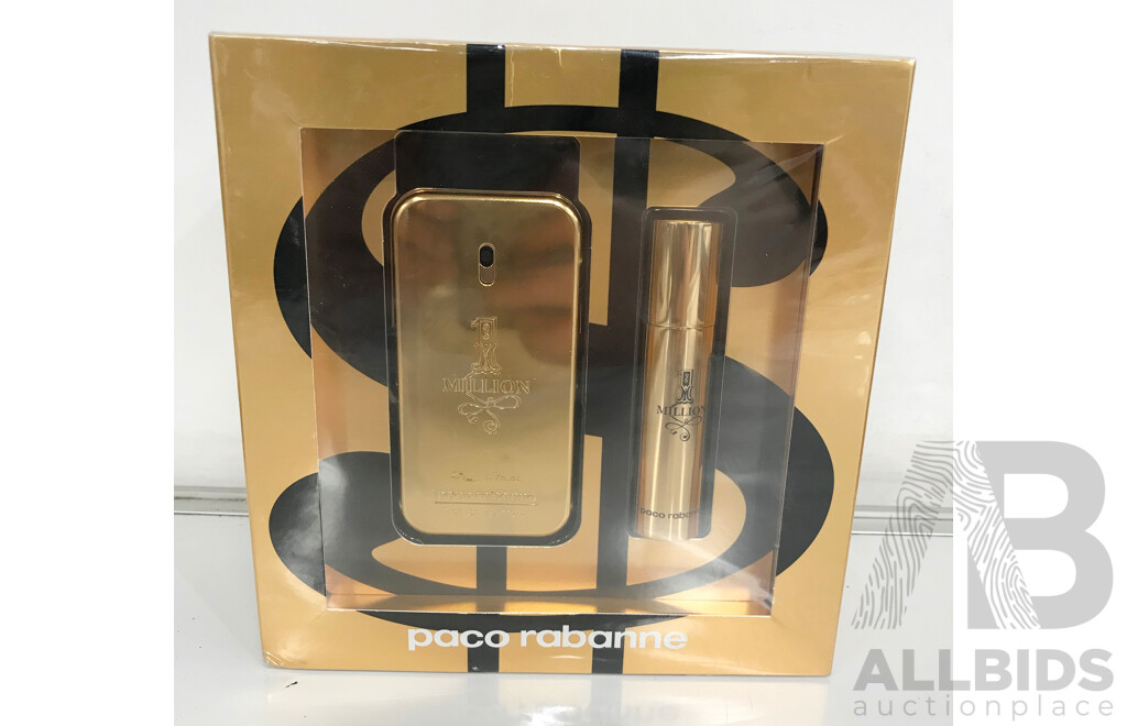 Paco Rabanne 1 Million Men's Spray Gift Set