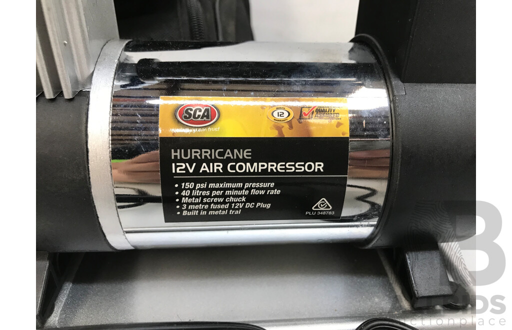 SCA Hurricane 12V Air Compressor