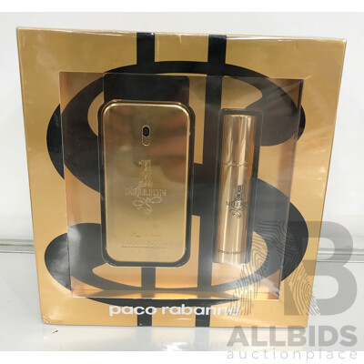 Paco Rabanne 1 Million Men's Spray Gift Set