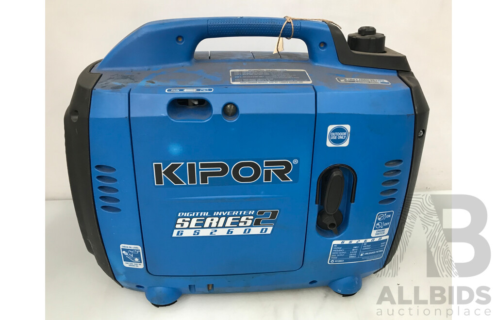 Kipor (GS2600) Inverter Generator