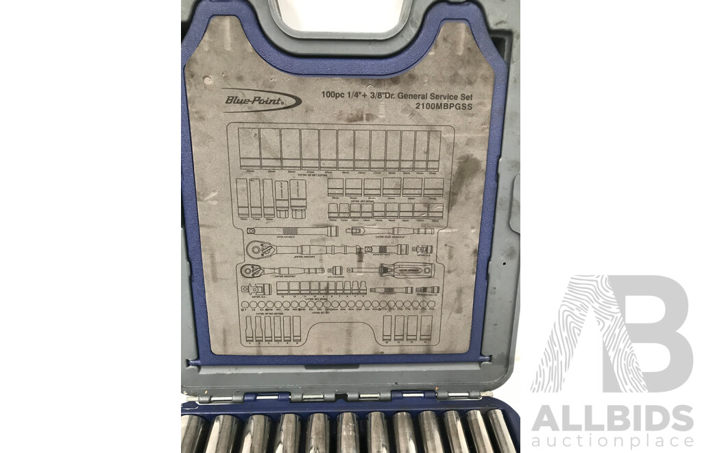 Blue Point 100 Piece General Service Tool Set