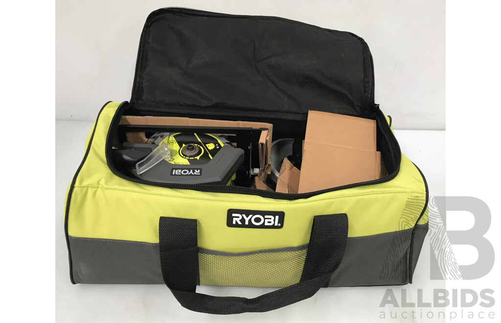 Ryobi 150mm Circular Saw and Ryobi 115mm Angle Grinder with Tool Bag