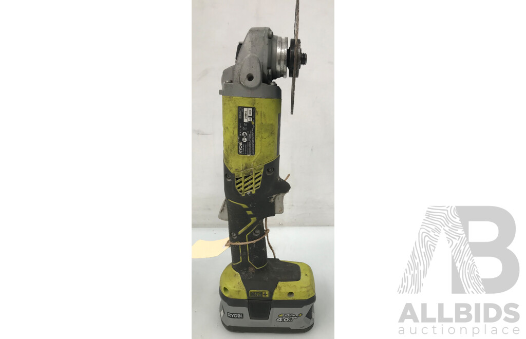 Ryobi 18V ONE+ 115mm Cordless Angle Grinder