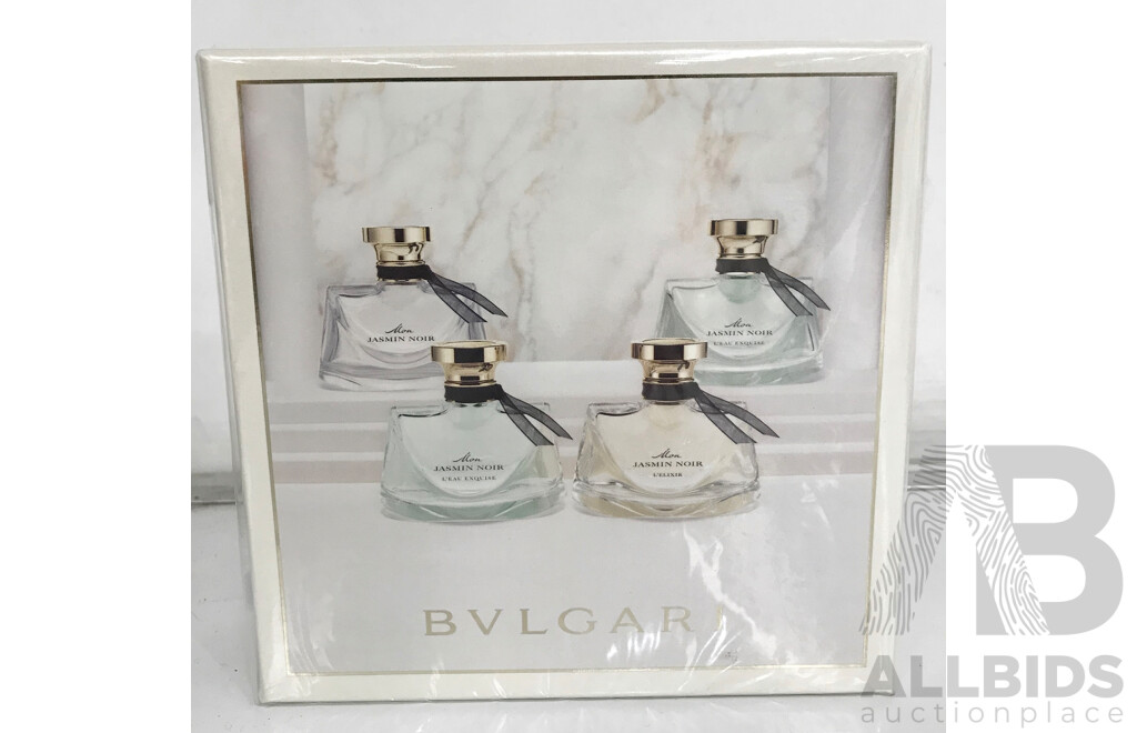 Bulgari Mon Jasmin Noir Perfume Gift Pack - Brand New