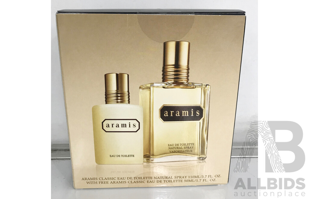 Aramis Classic Eau De Toilette Gift Pack - Brand New