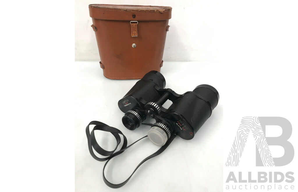 Carton Coated Field 5.5 Binoculars with Carry Bag