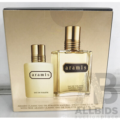 Aramis Classic Eau De Toilette Gift Pack - Brand New