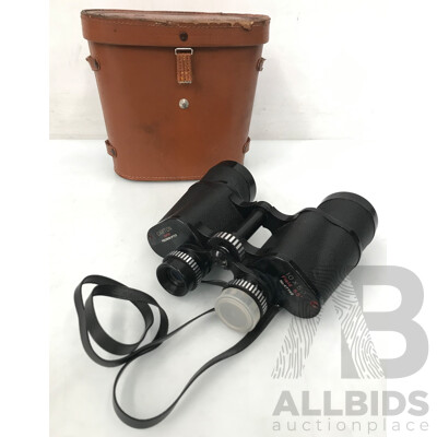 Carton Coated Field 5.5 Binoculars with Carry Bag