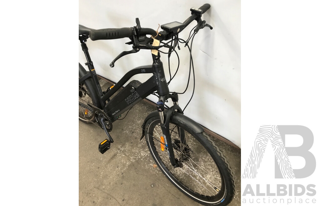 NCM Milano Plus 8 Speed Trekking Electric Bike