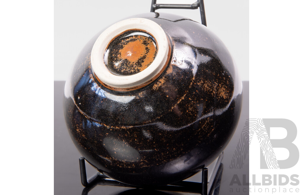 Australian Local Studio Pottery Vase by Victor Greenaway