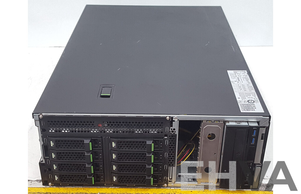 Fujitsu Primergy TX2550 M4 Dual Intel Xeon SILVER (4110) 2.10GHz-3.00GHz 8-Core CPU Server w/ 64GB DDR4