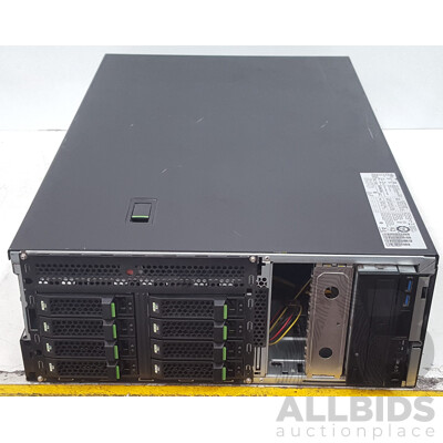 Fujitsu Primergy TX2550 M4 Dual Intel Xeon SILVER (4110) 2.10GHz-3.00GHz 8-Core CPU Server w/ 64GB DDR4