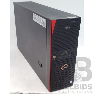 Fujitsu Primergy TX2550 M4 Dual Intel Xeon SILVER (4110) 2.10GHz-3.00GHz 8-Core CPU Server w/ 64GB DDR4