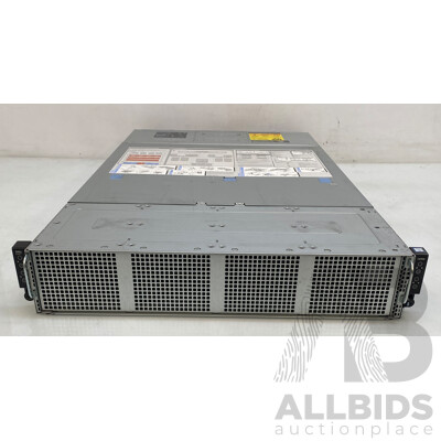 Dell EMC C6400 4-Slot Blade Chassis W/ 2x Dell EMC C6420 Dual Intel Xeon GOLD (6126) 2.60GHz-3.70GHz 12-Core CPU Server W/ 64GB DDR4 & 2x 240GB NVME