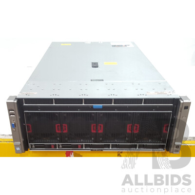 HP ProLiant DL580 Gen9 Dual Intel Xeon (E7-4830 v3) 2.10GHz-2.70GHz 12-Core CPU 4RU Server w/ 256GB DDR4