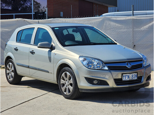 6/2008 Holden Astra 60TH Anniversary AH MY08.5 5d Hatchback Gold 1.8L