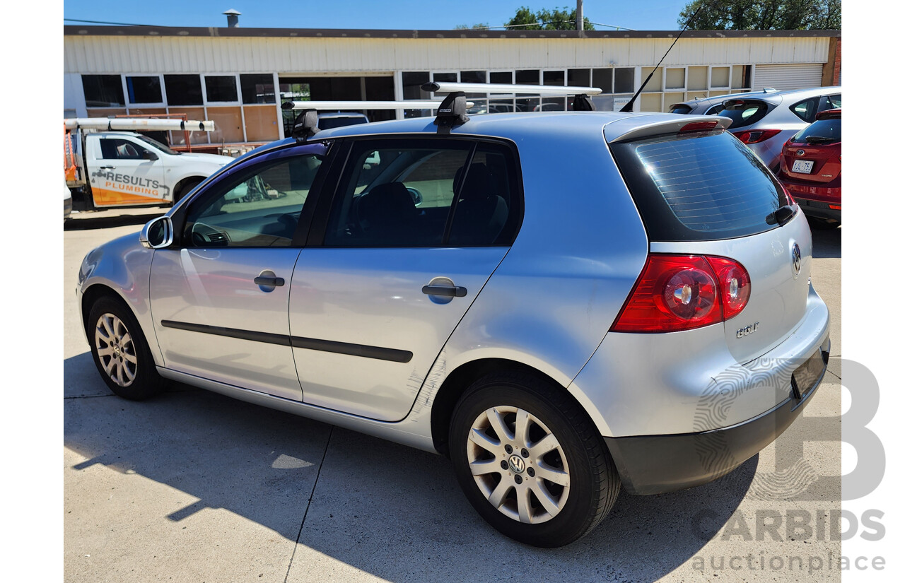 12/2006 Volkswagen Golf 2.0 TDI Comfortline 1K 5d Hatchback Silver 2.0L