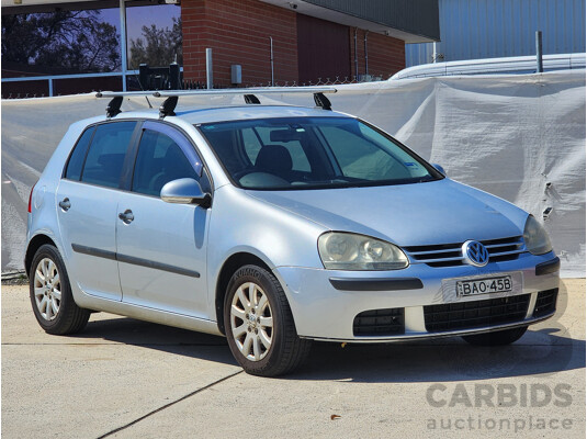 12/2006 Volkswagen Golf 2.0 TDI Comfortline 1K 5d Hatchback Silver 2.0L