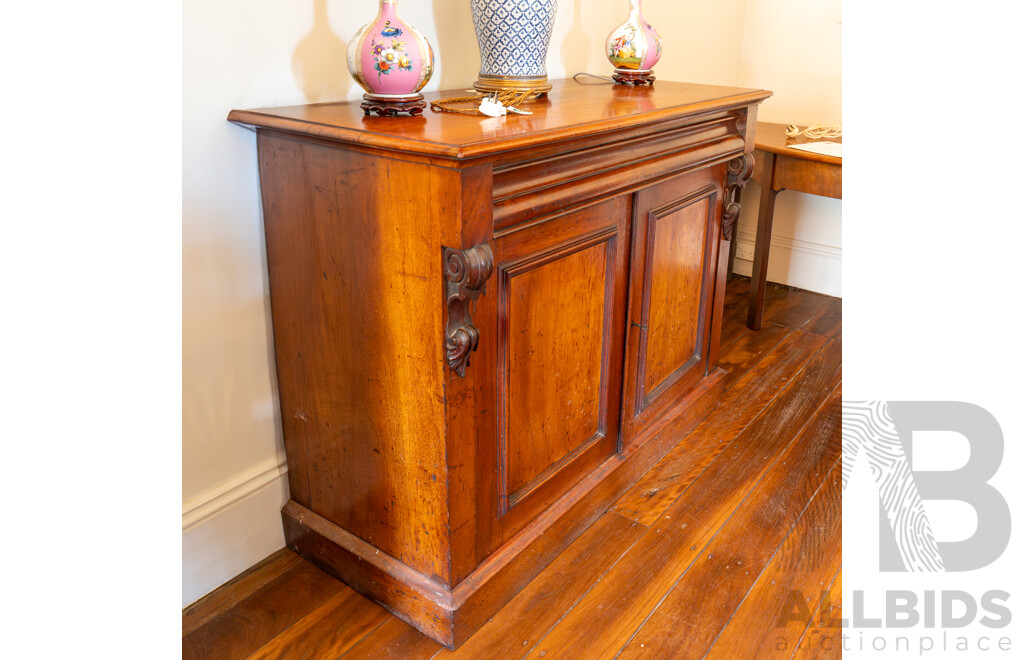 Victorian Mahogany Two Door Sideboard