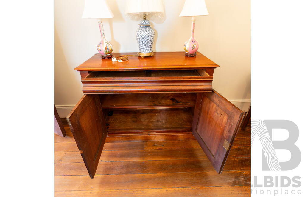 Victorian Mahogany Two Door Sideboard