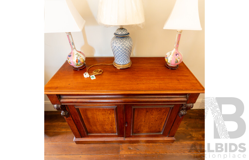 Victorian Mahogany Two Door Sideboard