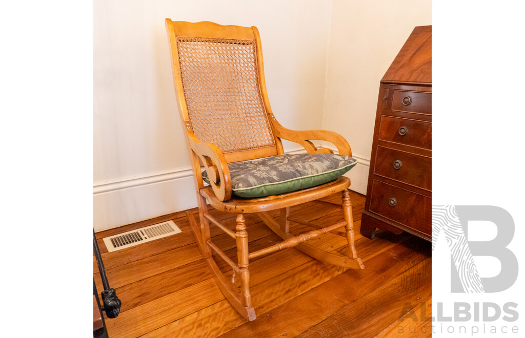 Vintage Elm Rocking Chair