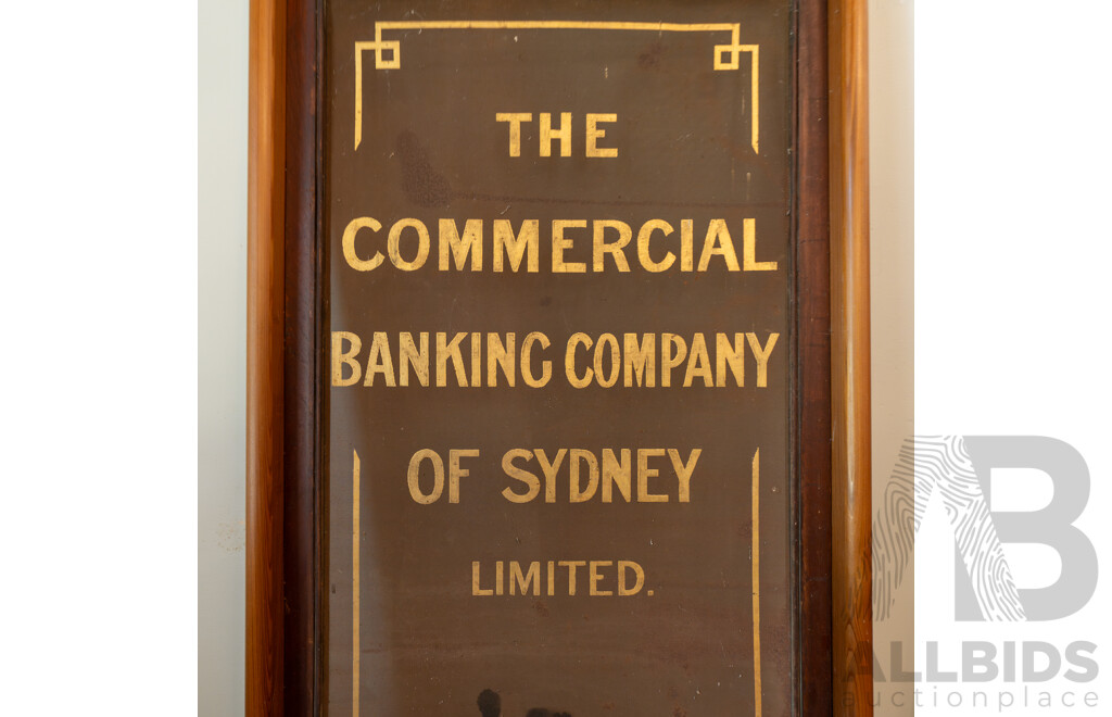 Pair of Original Commercial Banking Company Fly Screens