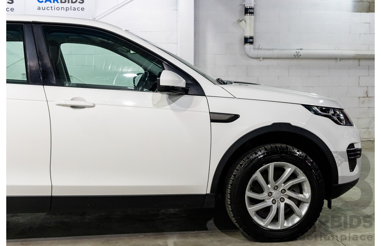 01/2018 Land Rover Discovery Sport TD4 SE (110kW) (AWD) L550 MY18 4d Wagon Fuji White Turbo Diesel 2.0L - 7 Seater