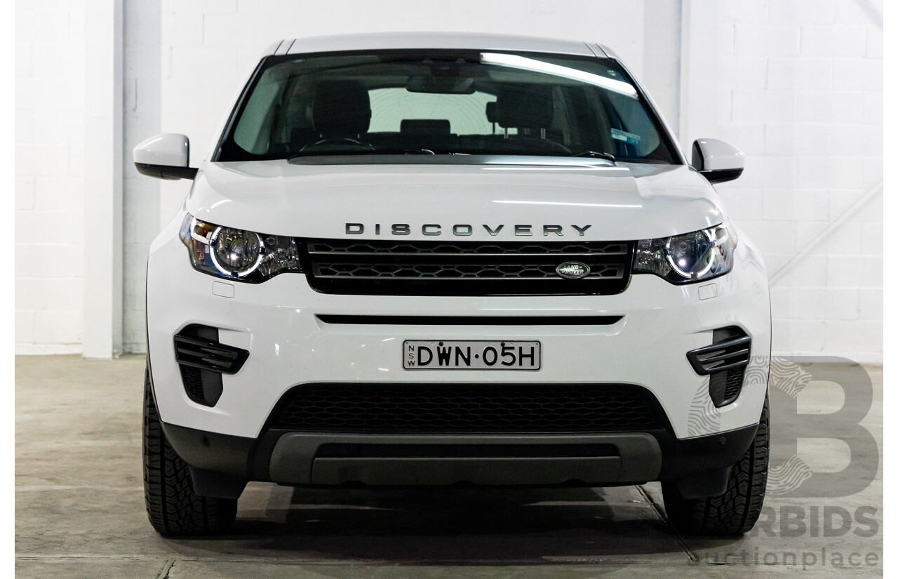 01/2018 Land Rover Discovery Sport TD4 SE (110kW) (AWD) L550 MY18 4d Wagon Fuji White Turbo Diesel 2.0L - 7 Seater