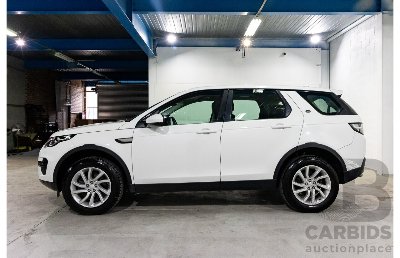 01/2018 Land Rover Discovery Sport TD4 SE (110kW) (AWD) L550 MY18 4d Wagon Fuji White Turbo Diesel 2.0L - 7 Seater