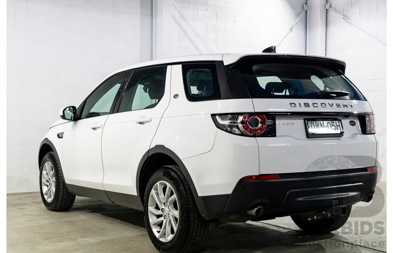 01/2018 Land Rover Discovery Sport TD4 SE (110kW) (AWD) L550 MY18 4d Wagon Fuji White Turbo Diesel 2.0L - 7 Seater