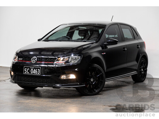 08/2017 Volkswagen Polo GTi FWD 6R MY17 5D Hatchback Black 1.8L