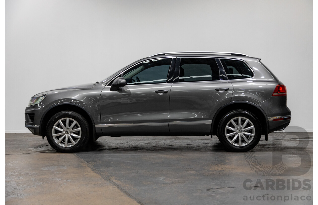 1/2015 Volkswagen Touareg (AWD) 150 TDI 7P MY14.5 4d Wagon Graphite Grey Metallic Turbo Diesel 3.0L