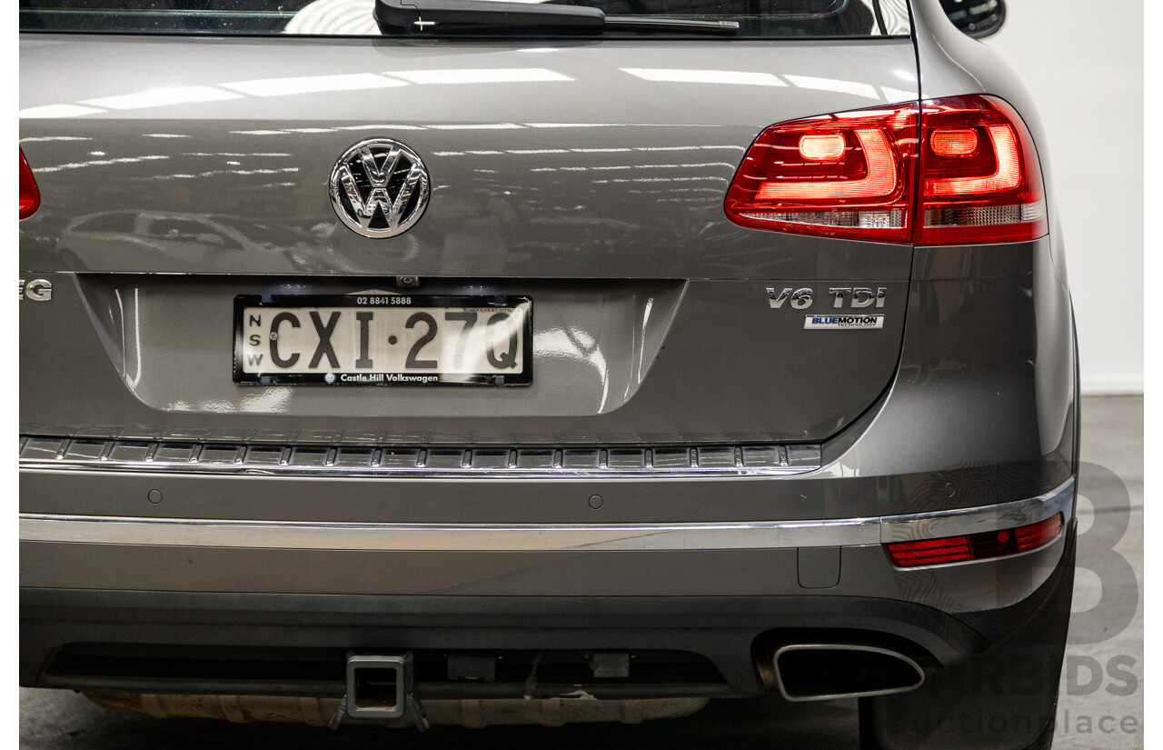 1/2015 Volkswagen Touareg (AWD) 150 TDI 7P MY14.5 4d Wagon Graphite Grey Metallic Turbo Diesel 3.0L