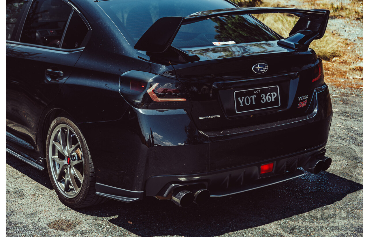 09/2014 Subaru WRX STi (AWD) VA MY15 4d Sedan Crystal Black Turbo 2.5L