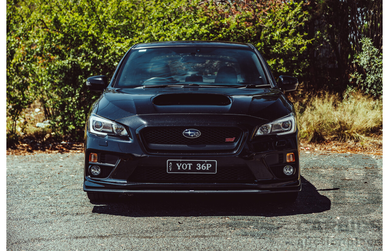 09/2014 Subaru WRX STi (AWD) VA MY15 4d Sedan Crystal Black Turbo 2.5L