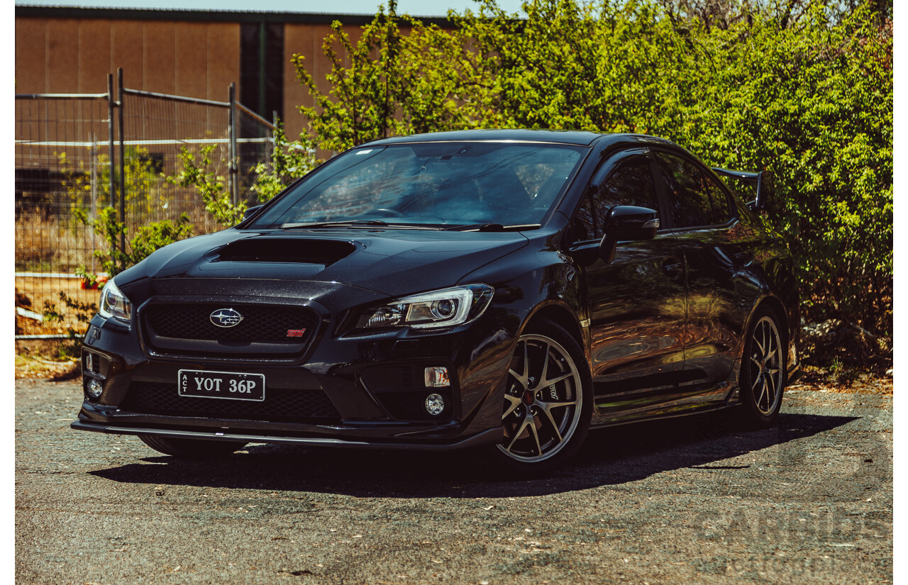 09/2014 Subaru WRX STi (AWD) VA MY15 4d Sedan Crystal Black Turbo 2.5L