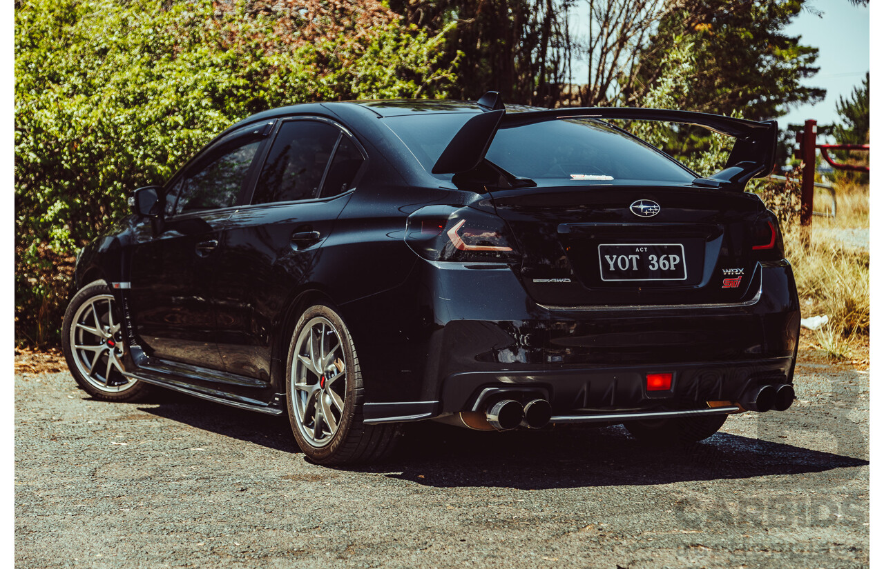 09/2014 Subaru WRX STi (AWD) VA MY15 4d Sedan Crystal Black Turbo 2.5L